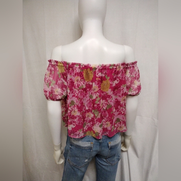WAYF Floral Off the Shoulder Top - Picture 6 of 10